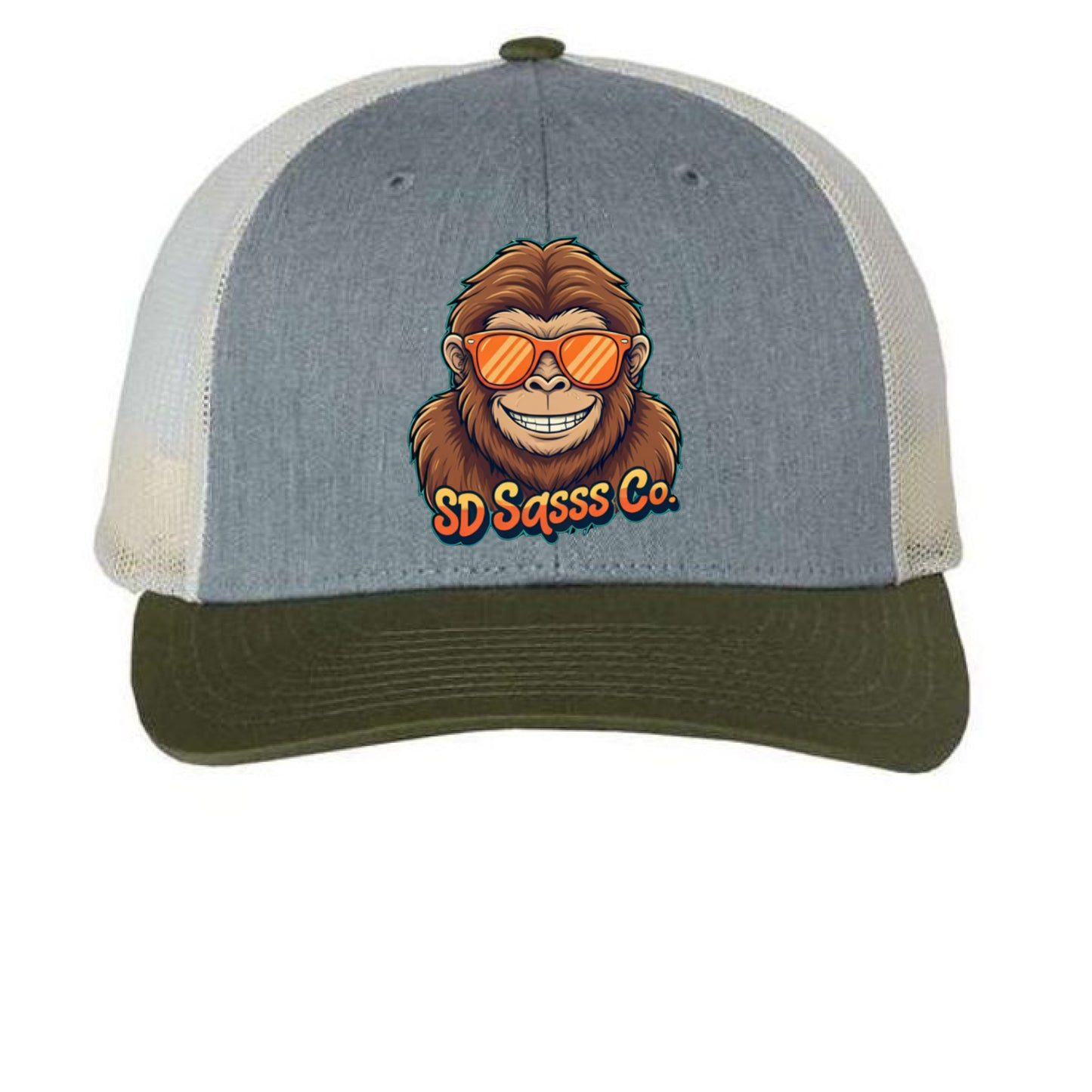 Heather Grey/ Birch/ Army - FRONT