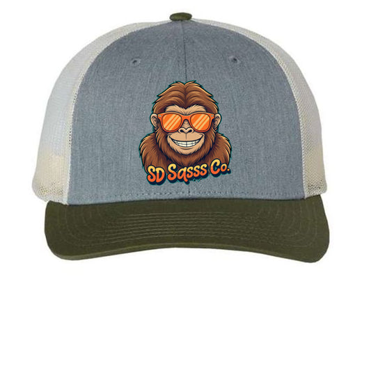 Heather Grey/ Birch/ Army - FRONT