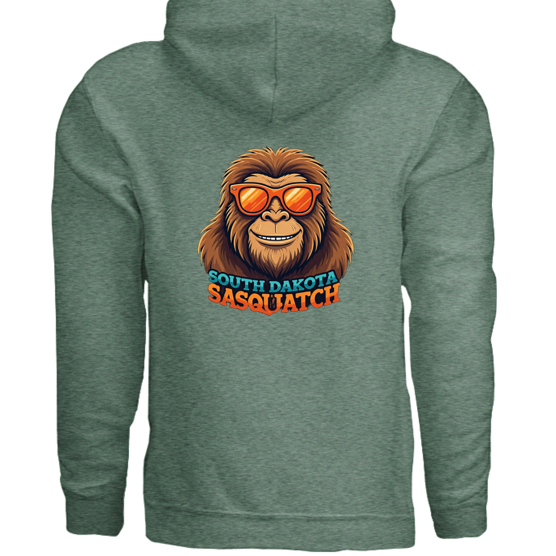 Heather Sport Dark Green - BACK