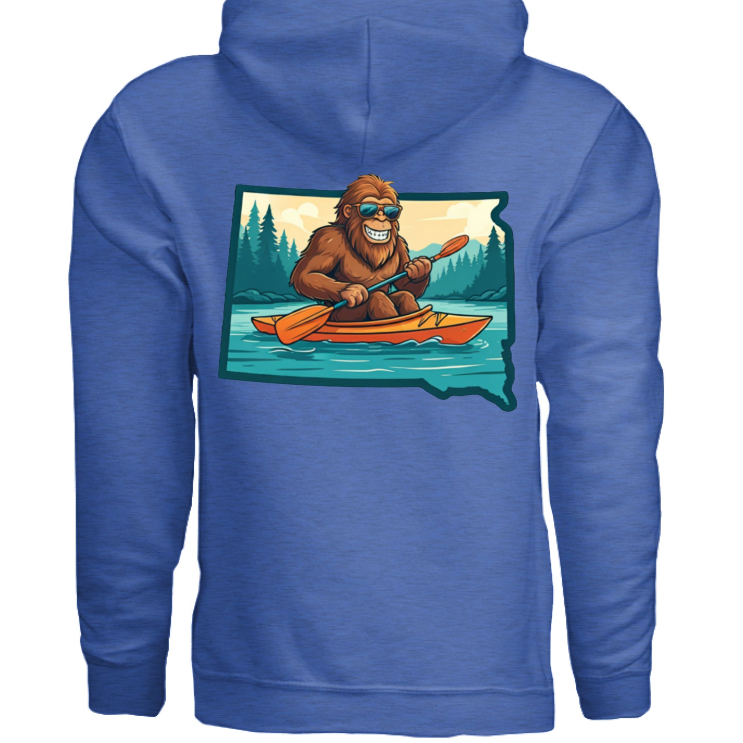 Heather Sport Royal - BACK